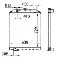 RADIADOR HINO MT S1609-E0272