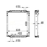 RADIADOR MAN L 2000 MT