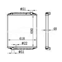 RADIADOR MAN L 2000 MT