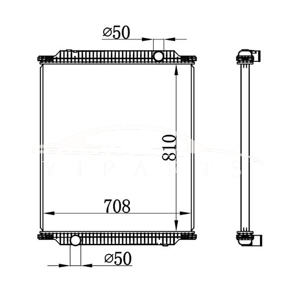 RENAULT 210 MT RADIADOR