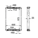 VOLVO MT RADIADOR 20810091 85000662
