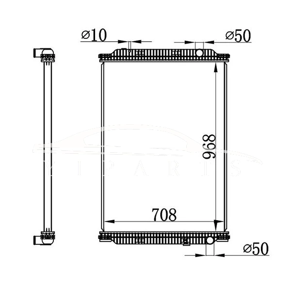 RENAULT 210 MT RADIADOR