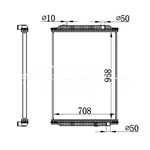 RENAULT 210 MT RADIADOR
