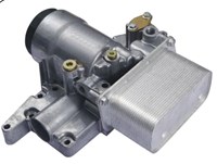 Peças de motor de reposição hidráulica de caminhão trocador de calor a vácuo resfriador de óleo brasado 468612 usado para volvo fl12 fn12